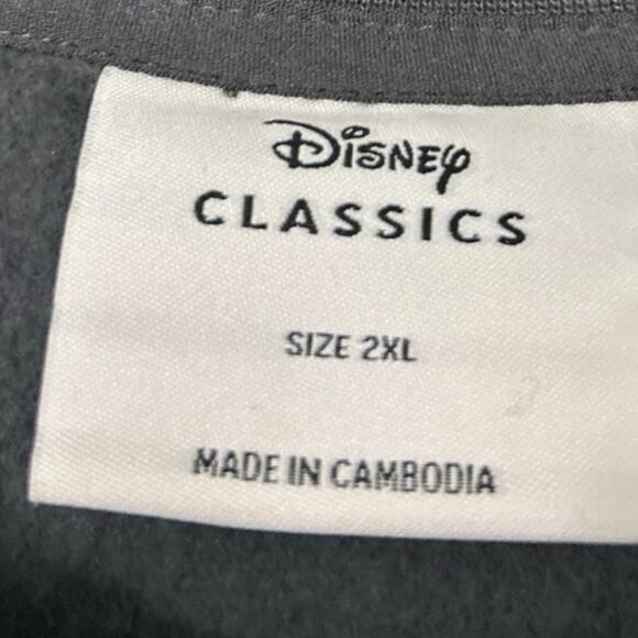 Disney Classics Aristocats Marie Sweatshirt 2XL Gray Oversized Cozy Graphic - Picture 9 of 10